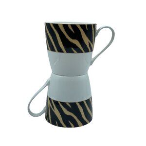 Set 2 RALPH LAUREN, SAFARI ZEBRA Mug